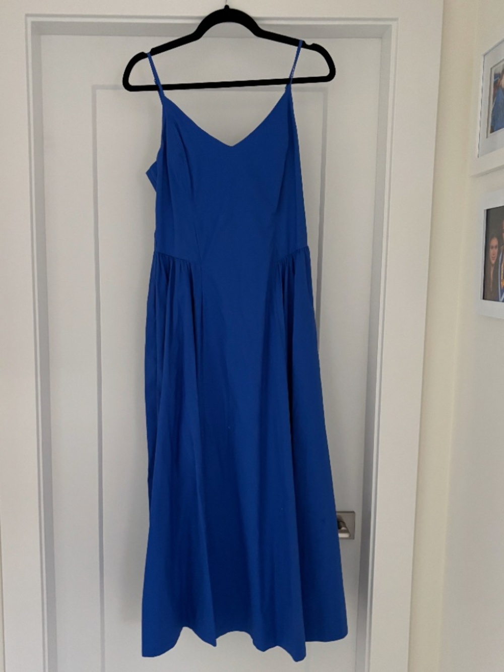 Wilfred Technique Poplin Dress Jazz Blue NWT 8